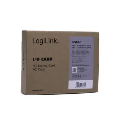 LogiLink karta PCI Express 2x USB 3.1
