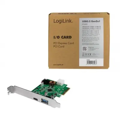 LogiLink karta PCI Express, USB 3.2