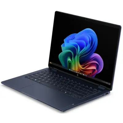 HP OmniBook X Flip 2-in-1 NG AI - Ryzen AI 9 465 14" 120Hz 3K OLED Dotyk 32GB 1TB Win11 Enterprise Granatowy