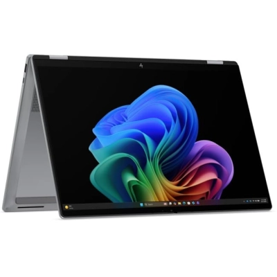 HP OmniBook X Flip 2-in-1 NG AI - Ryzen AI 7 445 16" 3K OLED Dotyk 24GB 512GB Win11 Enterprise Srebrny