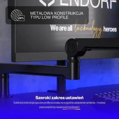 ENDORFY Broadcast Low Profile Boom Arm