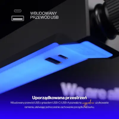 ENDORFY Broadcast Low Profile RGB Boom Arm