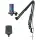 Fifine A6T AMPLIGAME USB RGB mikrofon pojemnościowy studyjny czarny