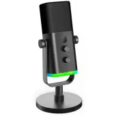 Fifine AM8 AMPLIGAME USB/XLR RGB mikrofon dynamiczny studyjny czarny