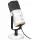 Fifine AM8W AMPLIGAME USB/XLR RGB mikrofon dynamiczny studyjny biały