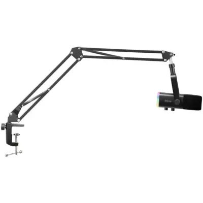 Fifine AM8T AMPLIGAME USB/XLR RGB mikrofon dynamiczny studyjny ze statywem czarny