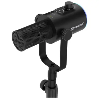 Mozos GM-ONE USB XLR RGB LED czarny