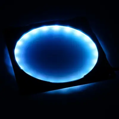 PHANTEKS Halos Lux ramka 140mm, RGB-LED, aluminium - czarna