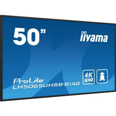 Monitor 50 cali LH5065UHSB-B1 AG, 24/7, VA, ANDROID 11, 4K, 800cd, iiSignage2, SDM, 2x HDMI, DP, 2x USB,2x 10W, RJ45, WiFi, 4/32GB, PION/POZIOM, 400x4