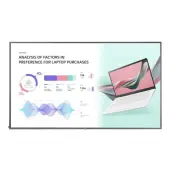 LG 98UH5J-H, Digital signage flat panel, 2.49 m (98"), LCD, 3840 x 2160 pixels, Wi-Fi, 24/7