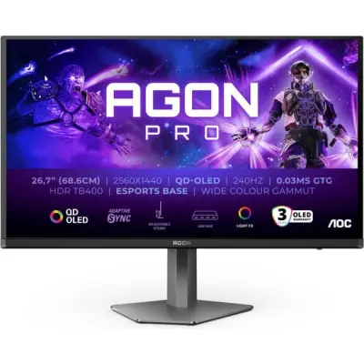 AOC AGON PRO AG276QZD2 - 240Hz QHD 27'' QD OLED 0.03ms