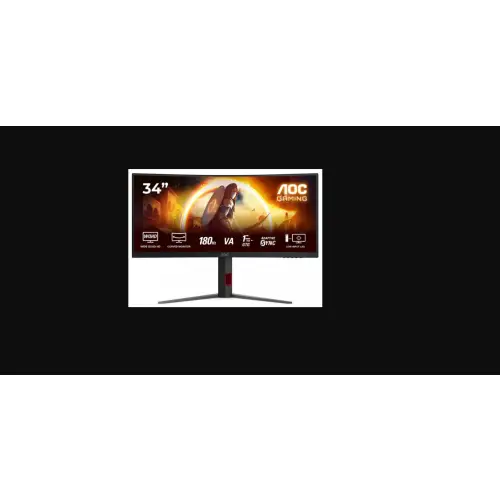 AOC CU34G4 - 180Hz UWQHD 34'' Fast VA 0,5ms