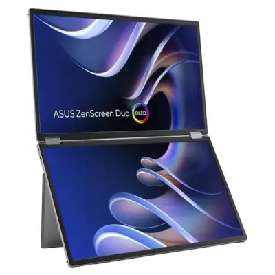 ASUS ZenScreen Duo MQ149CD - 60Hz WXGA 2x14'' OLED 1ms