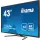 iiyama ProLite X4373UHSU-B1 - 60Hz 4K 42,5'' VA 3ms