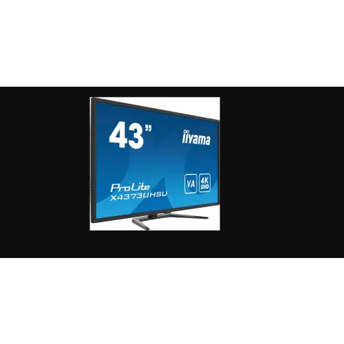 iiyama ProLite X4373UHSU-B1 - 60Hz 4K 42,5'' VA 3ms