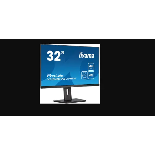 iiyama ProLite XUB3293UHSN-B5 - 60Hz 4K 31,5'' IPS 4ms