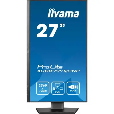iiyama ProLite XUB2797QSNP-B1- 100Hz QHD 27'' IPS 1ms