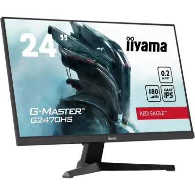 iiyama G-Master G2470HS-B1 Black Hawk - 180Hz Full HD 24'' Fast IPS 0,2ms