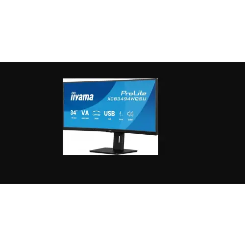 iiyama ProLite XCB3494WQSU-B1 - 120Hz UWQHD 34'' VA 0,4ms