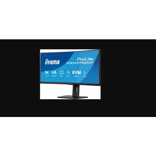 iiyama ProLite XCB3497WQSNP-B1 - 120Hz UWQHD 34'' VA 0,4ms