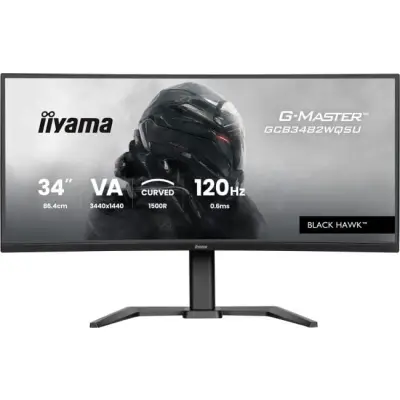 iiyama G-Master GCB3482WQSU-B1 Black Hawk - 120Hz UWQHD 34'' VA 0,6ms
