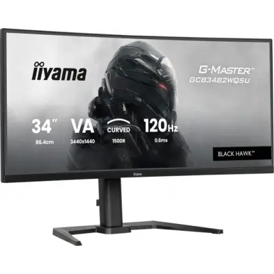 iiyama G-Master GCB3482WQSU-B1 Black Hawk - 120Hz UWQHD 34'' VA 0,6ms