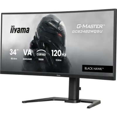 iiyama G-Master GCB3482WQSU-B1 Black Hawk - 120Hz UWQHD 34'' VA 0,6ms