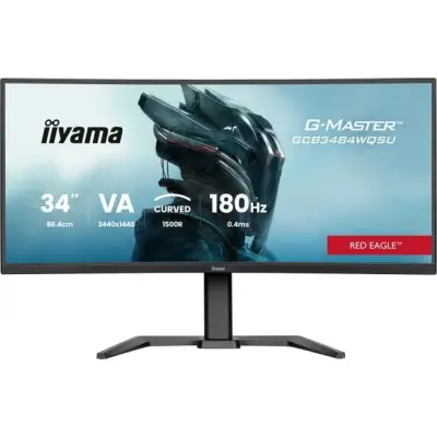iiyama G-Master GCB3484WQSU-B1 Red Eagle - 180Hz UWQHD 34'' VA 0,4ms