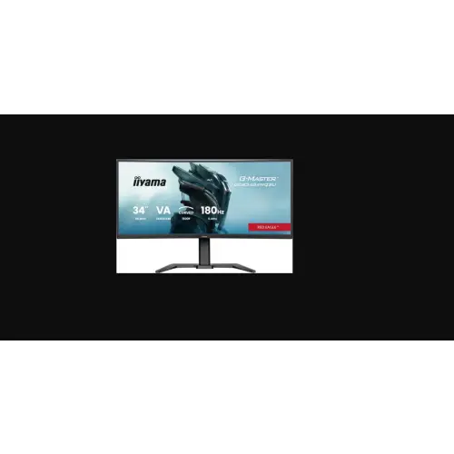 iiyama G-Master GCB3484WQSU-B1 Red Eagle - 180Hz UWQHD 34'' VA 0,4ms