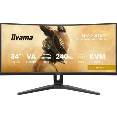 iiyama G-Master GCB3486WQSCP-B1 Gold Phoenix - 240Hz UWQHD 34'' VA 0,4ms