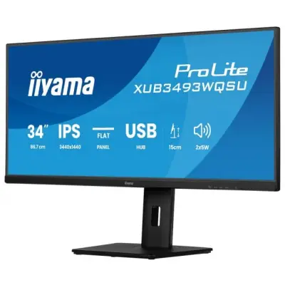 iiyama ProLite XUB3493WQSU-B6 - 120Hz UWQHD IPS 34
