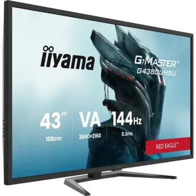 iiyama G-Master G4380UHSU-B2 Red Eagle - 144Hz 4K VA 42.5