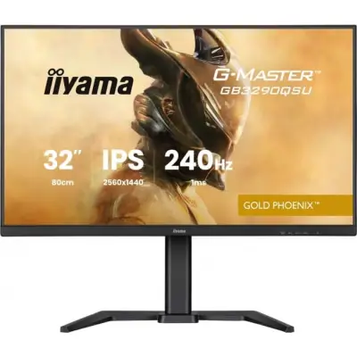 iiyama G-Master GB3290QSU-B1 Gold Phoenix - 240Hz QHD IPS 31.5"