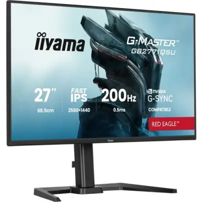 iiyama G-Master GB2771QSU-B1 Red Eagle - 200Hz QHD Fast IPS 27