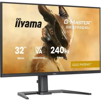 iiyama G-Master GB3295QSU-B1 Gold Phoenix - 240Hz QHD Fast VA 31.5