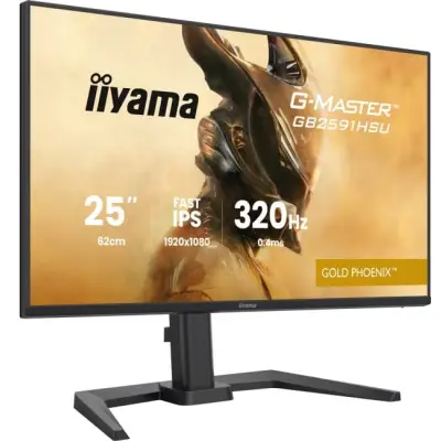 iiyama G-Master GB2591HSU-B1 Gold Phoenix - 320Hz Full HD Fast IPS 24.5
