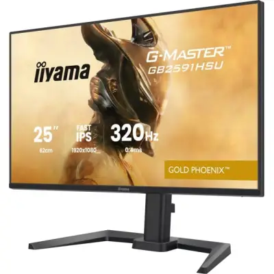 iiyama G-Master GB2591HSU-B1 Gold Phoenix - 320Hz Full HD Fast IPS 24.5
