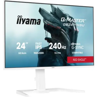 iiyama G-Master GB2471HSU-W1 Red Eagle - 240Hz Full HD Fast IPS 23,8