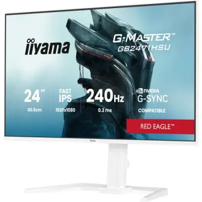 iiyama G-Master GB2771HSU-W1 Red Eagle - 240Hz Full HD Fast IPS 27