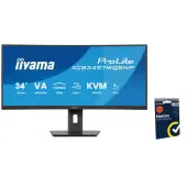 iiyama ProLite XCB3497WQSNP-B1 - 120Hz UWQHD 34'' VA 0.4ms + Norton Small Business