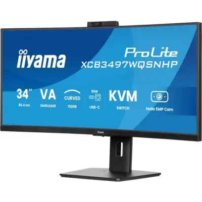 iiyama ProLite XCB3497WQSNPH-B1 - 120Hz UWQHD 34'' VA 0.4ms + Norton Small Business