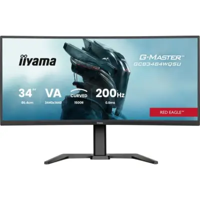 iiyama G-Master GCB3484WQSU-B2 Red Eagle - 200Hz UWQHD 34'' VA 0.4ms