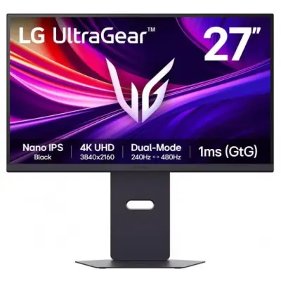 LG UltraGear 27G850A-B - 240Hz 4K 480Hz Full HD IPS Black 27"