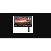 LG UltraFine Ergo 32UN880K-B - 60Hz 4K IPS 31,5''