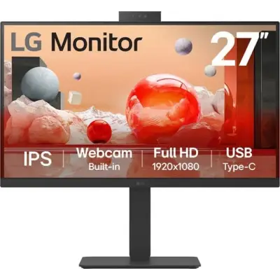 LG 27" 27BA850-B Full HD HDMI DP DaisyChain IPS Black 16:9