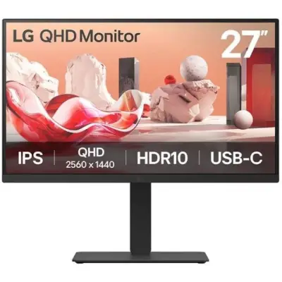 LG 27BA75QB-B - 100Hz QHD IPS 27" RJ45 KVM Daisy-Chain