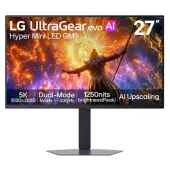 LG UltraGear Evo AI 27GM950B-B - 330Hz QHD 165Hz 5K Hyper Mini LED IPS 27" HDR1000 USB-C PD90W