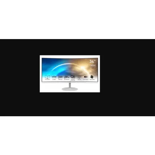 MSI PRO MP341CQW - 100Hz UWQHD 34'' VA 1ms