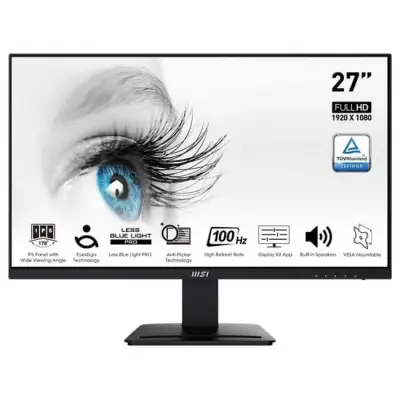 MSI PRO MP273A - 100Hz Full HD 27'' IPS 1ms
