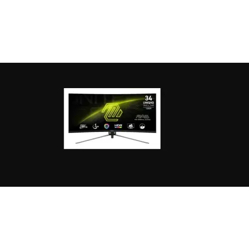 MSI MAG 345CQR - 180Hz UWQHD 34'' VA 1ms